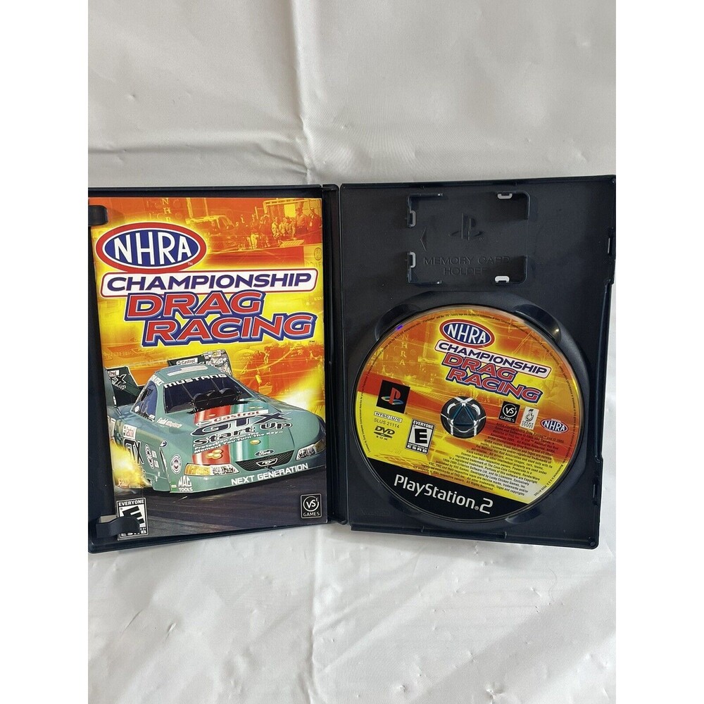 Nhra Championship Drag Racing Game (PlayStation 2, PS2) Tested Working